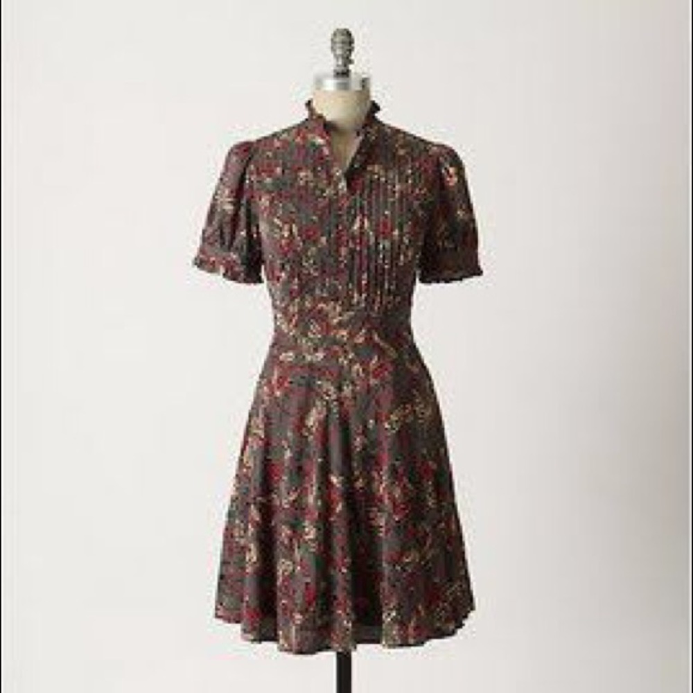 Anthropologie big band dress